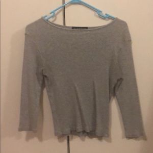 Brandy Melville wide neck top